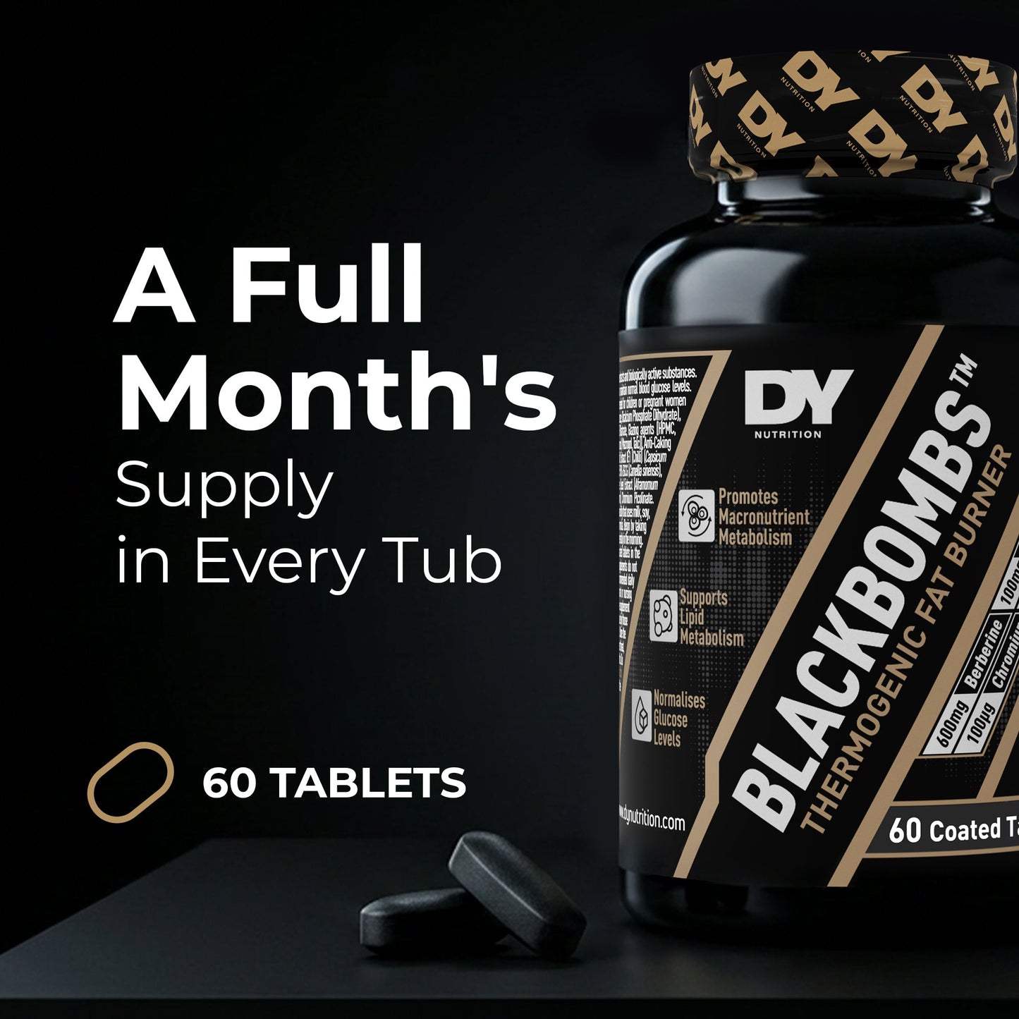BlackBombs, 60 Tablets