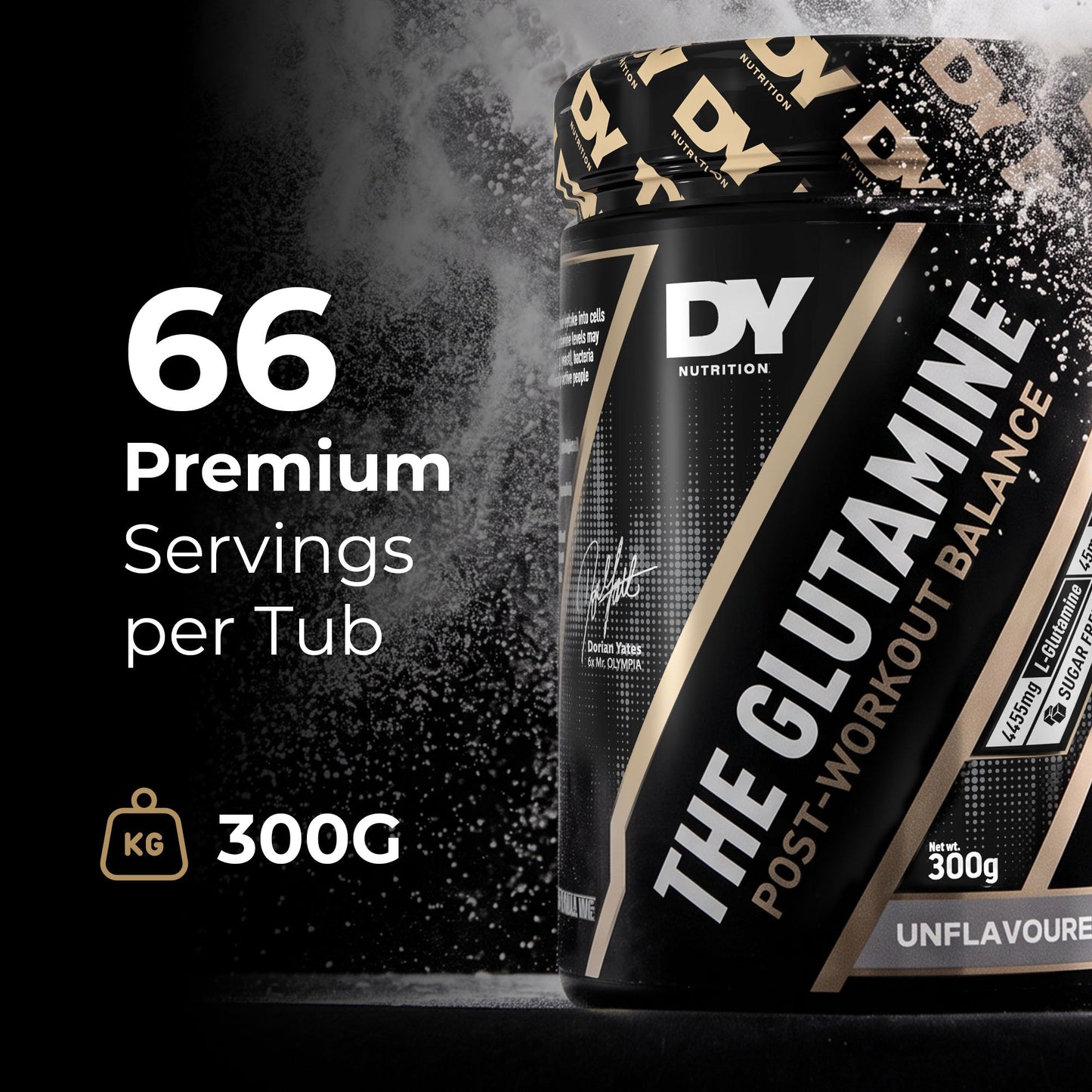 The Glutamine Recovery 300g, 66 Servings