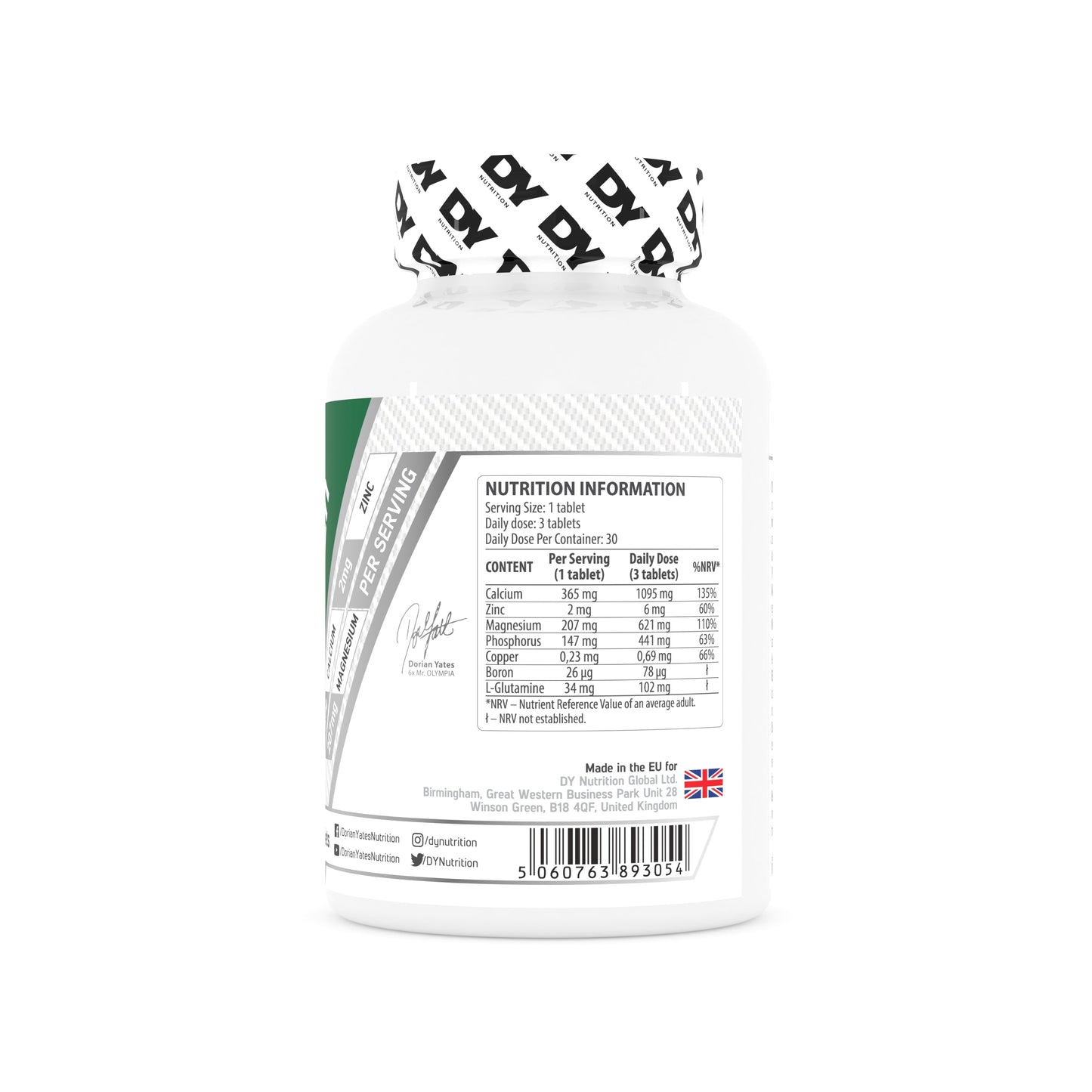 Ca-Zn-Mg Tablets