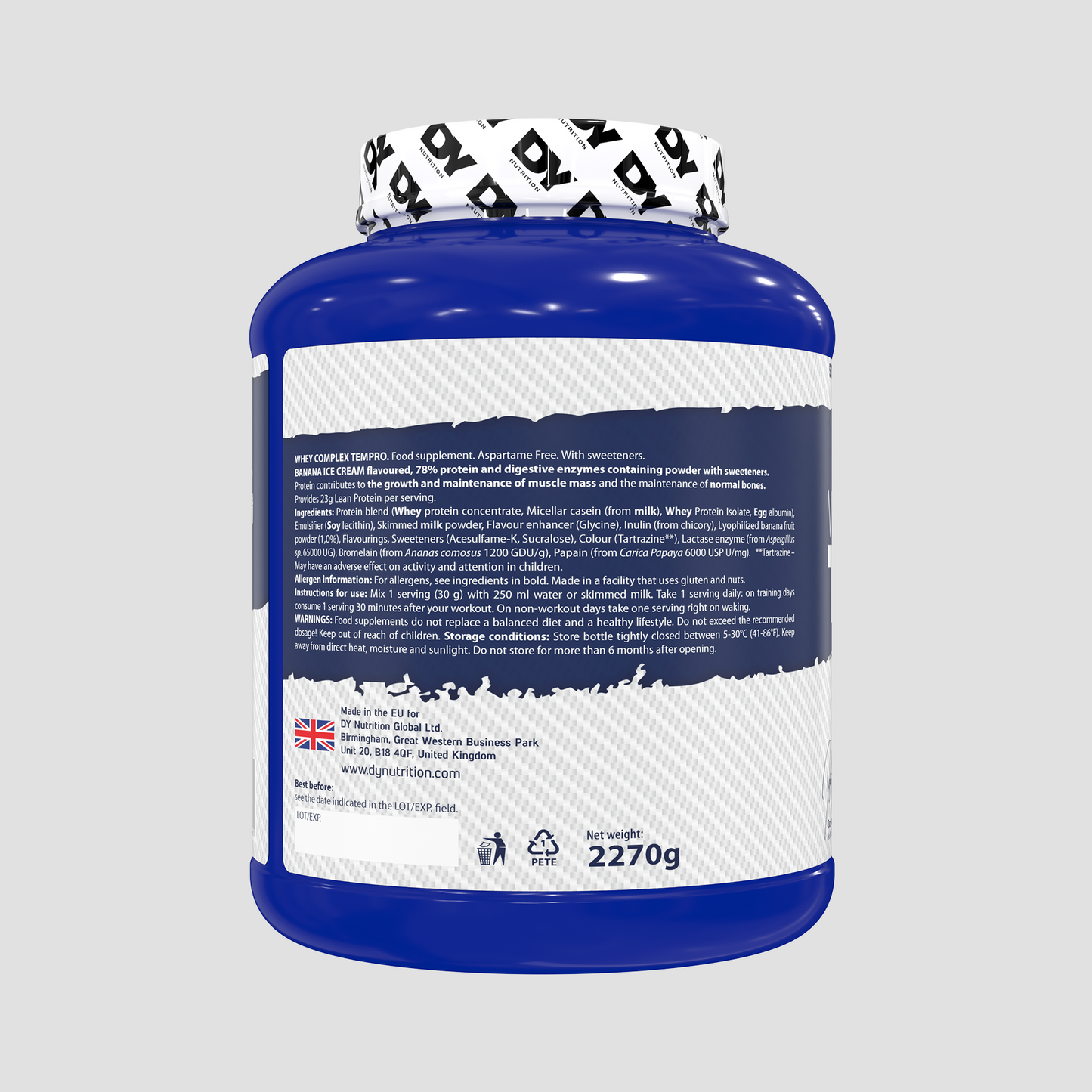 Whey Complex Tempro, 2.27kg, 75 Servings