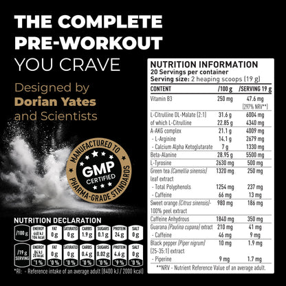 Blood & Guts Pre-Workout - 20 Servings