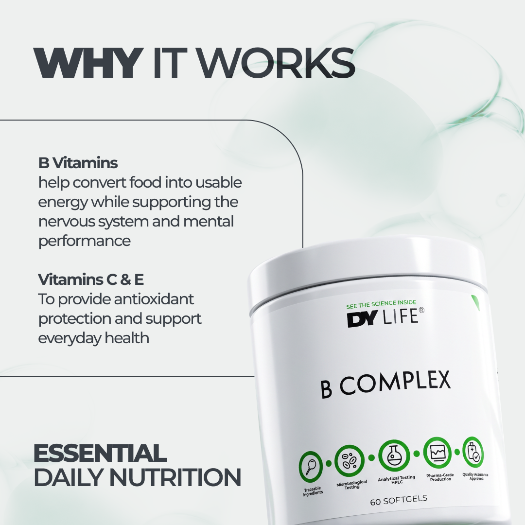 B Complex DY Life, 60 Softgels, 60 Servings