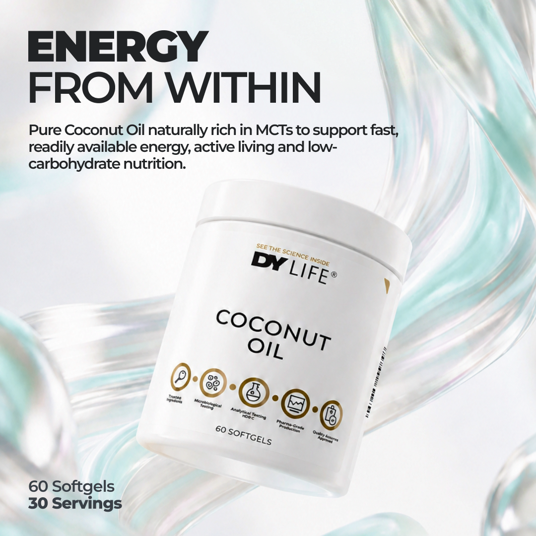 Coconut Oil DY Life, 60 Softgels, 30 Servings