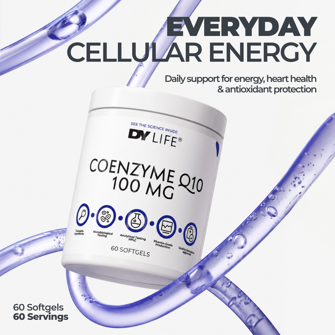 Coenzyme Q10 100 mg DY Life, 60 Softgels, 60 Servings