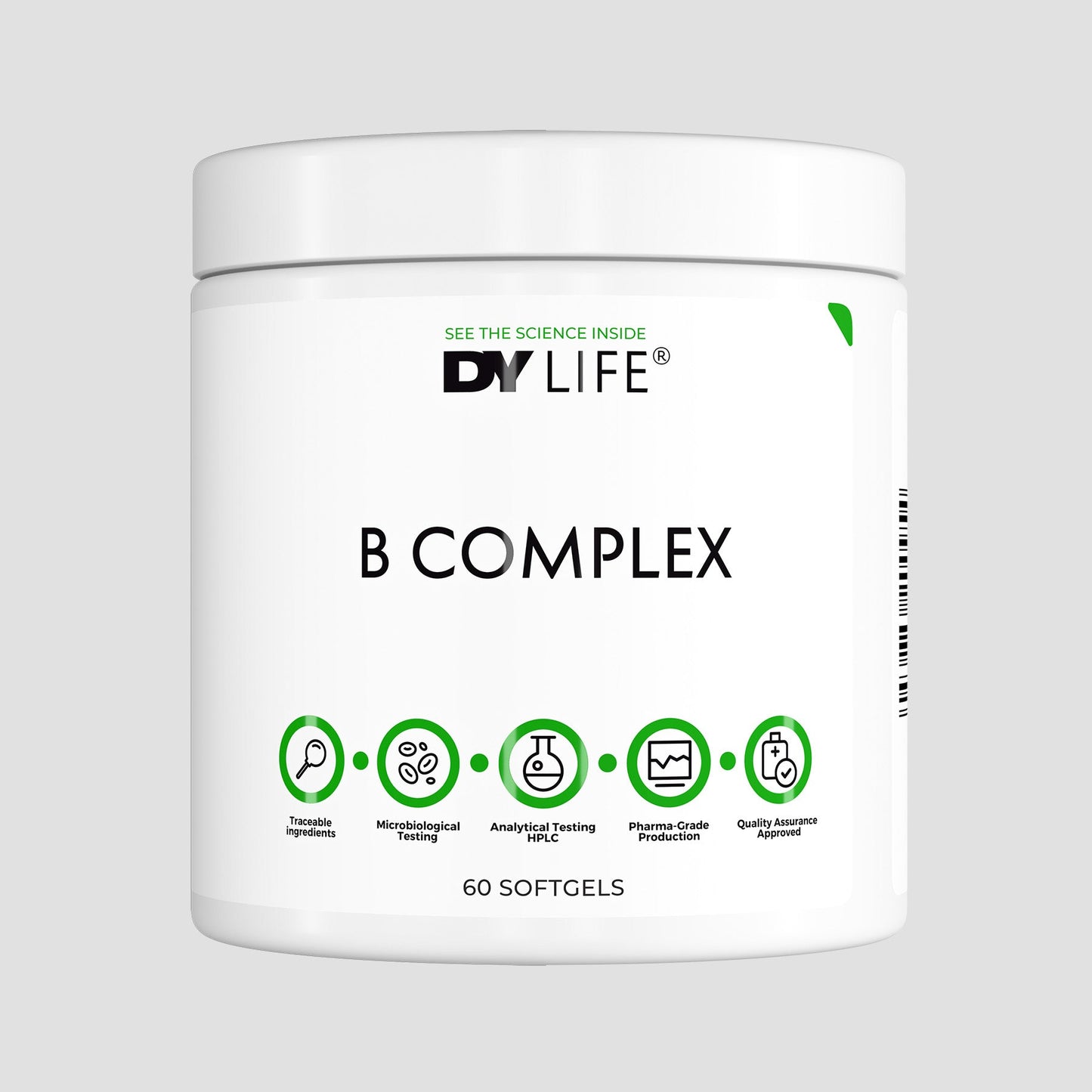 B Complex DY Life, 60 Softgels, 60 Servings
