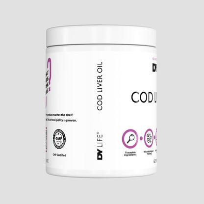 Cod Liver Oil DY Life, 60 Softgels, 60 Servings