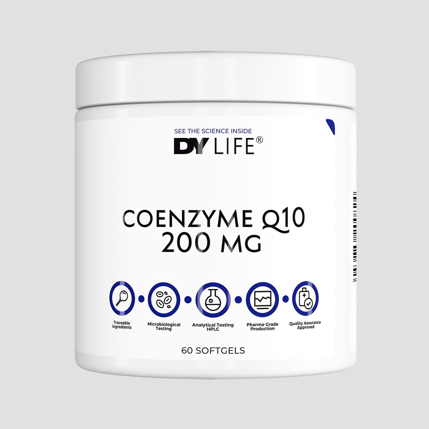 Coenzyme Q10 200 mg DY Life, 60 Softgels, 60 Servings