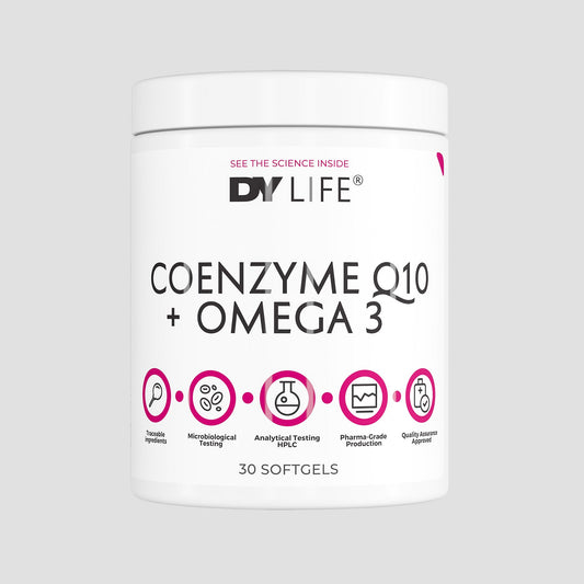 Coenzime Q10+Omega 3, 30 Softgels, 30 Servings