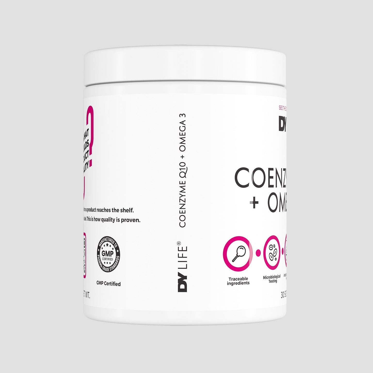 Coenzima Q10+Omega 3, 30 Softgels, 30 Servings