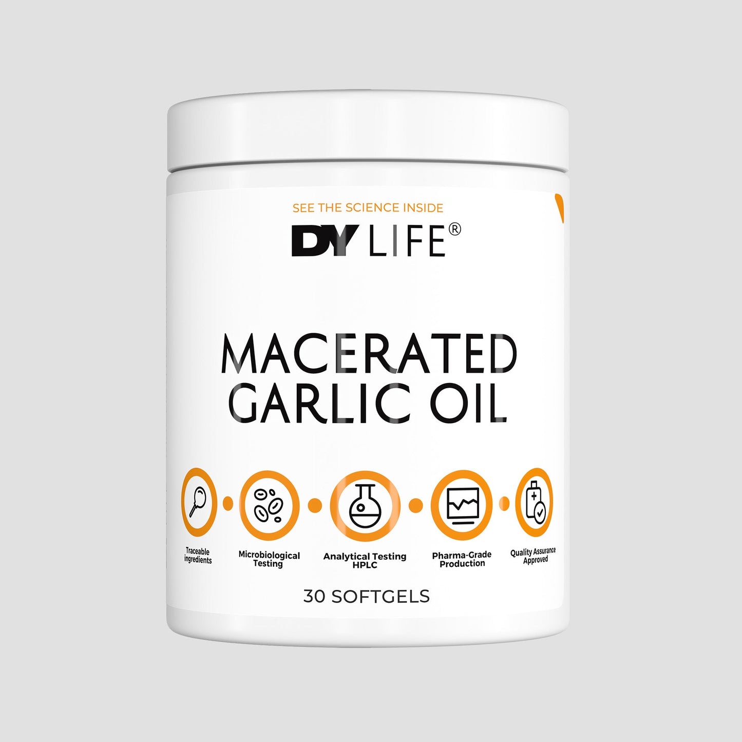 Macerated Garlic Oil DY Life, 30 Softgels, 30 Servings