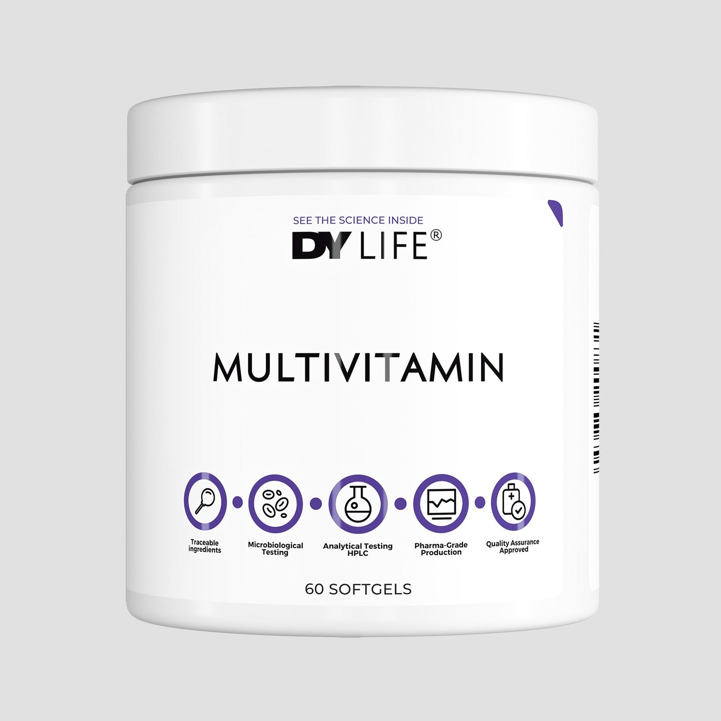 Multivitamin DY Life, 60 Softgels, 30 Servings