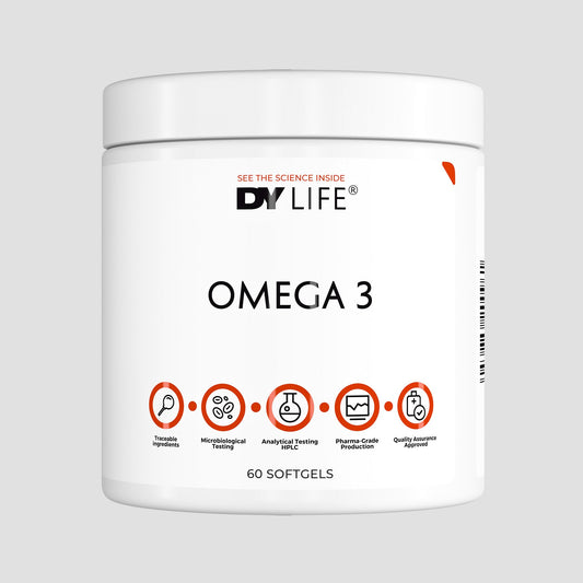 Omega 3 DY Life, 60 Softgels, 30 Servings
