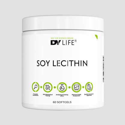 Soy Lecithin DY Life, 60 Softgels, 60 Servings