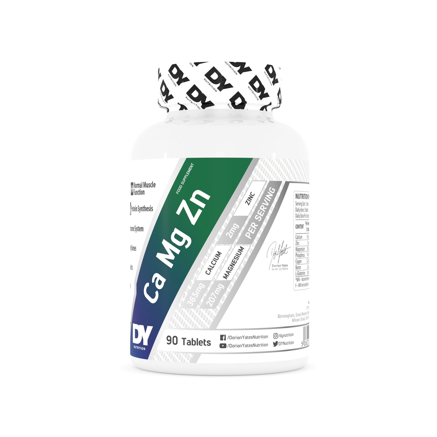 Ca-Mg-Zn 90 Tablets GMP