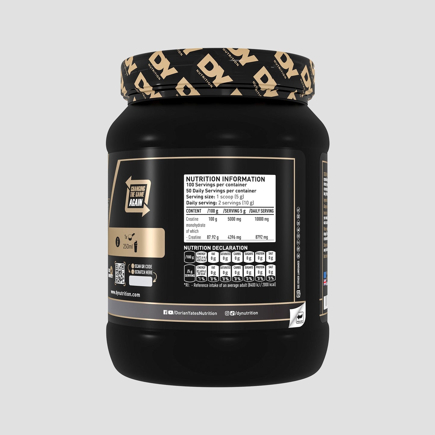 Creatine Monohydrate - 500g / 1000g