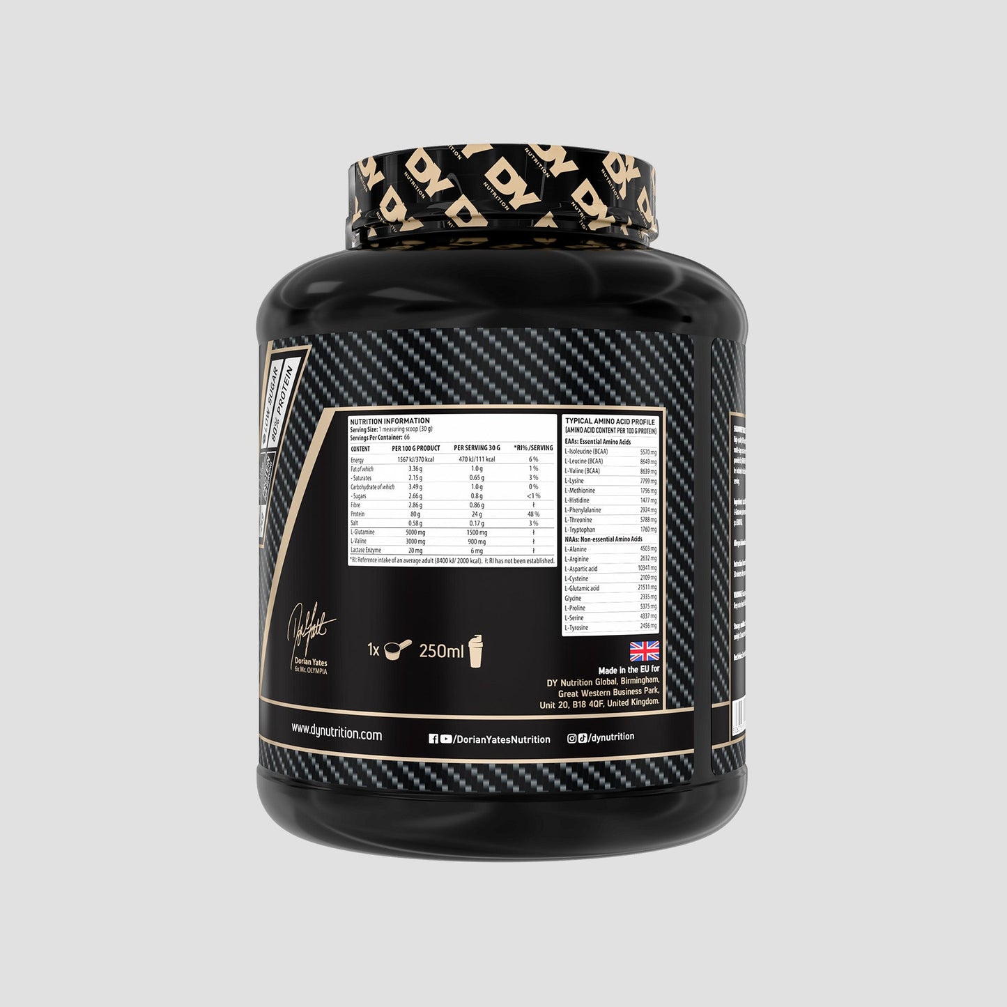 Whey Protein Shadowhey ISOLATE 2Kg, 66 Servings