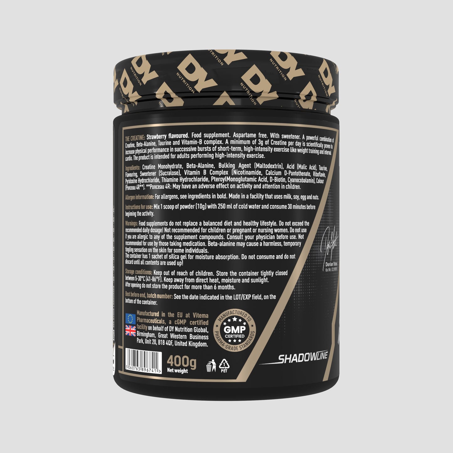 Creatine 400g, 40 Servings