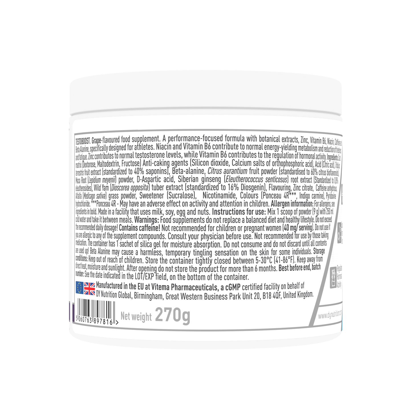 TESTOBOOST, 30 servings