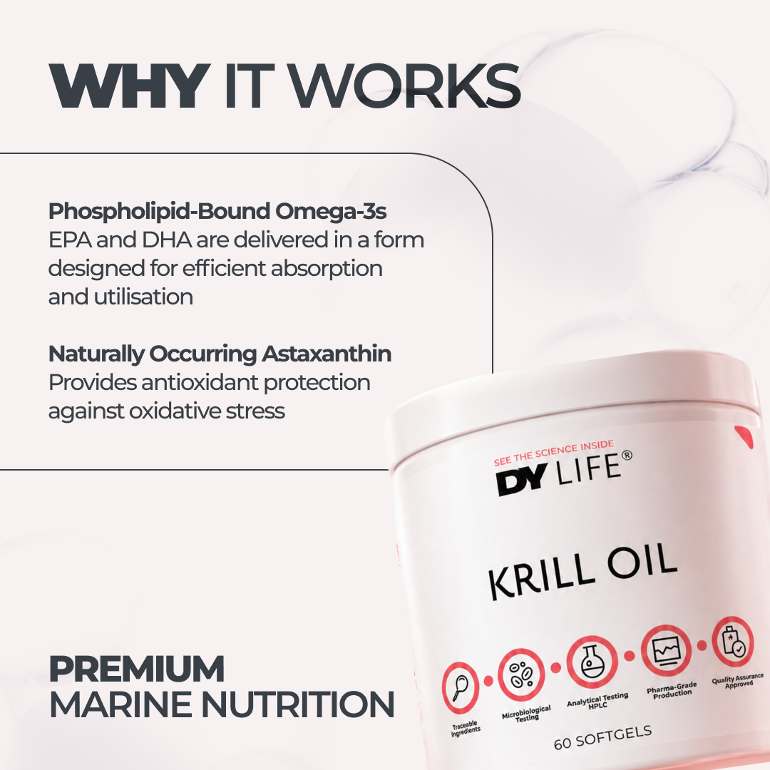 Krill Oil DY Life, 60 Softgels, 15 Servings