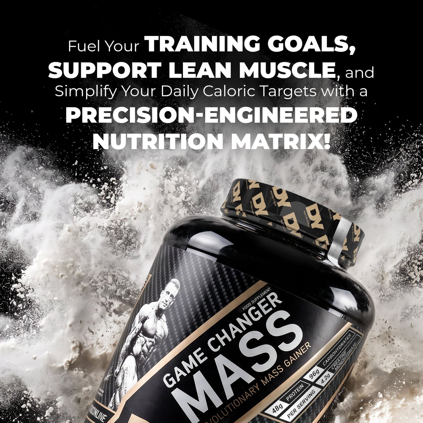 Mass Gainer Game Changer Mass 3Kg, 20 Servings
