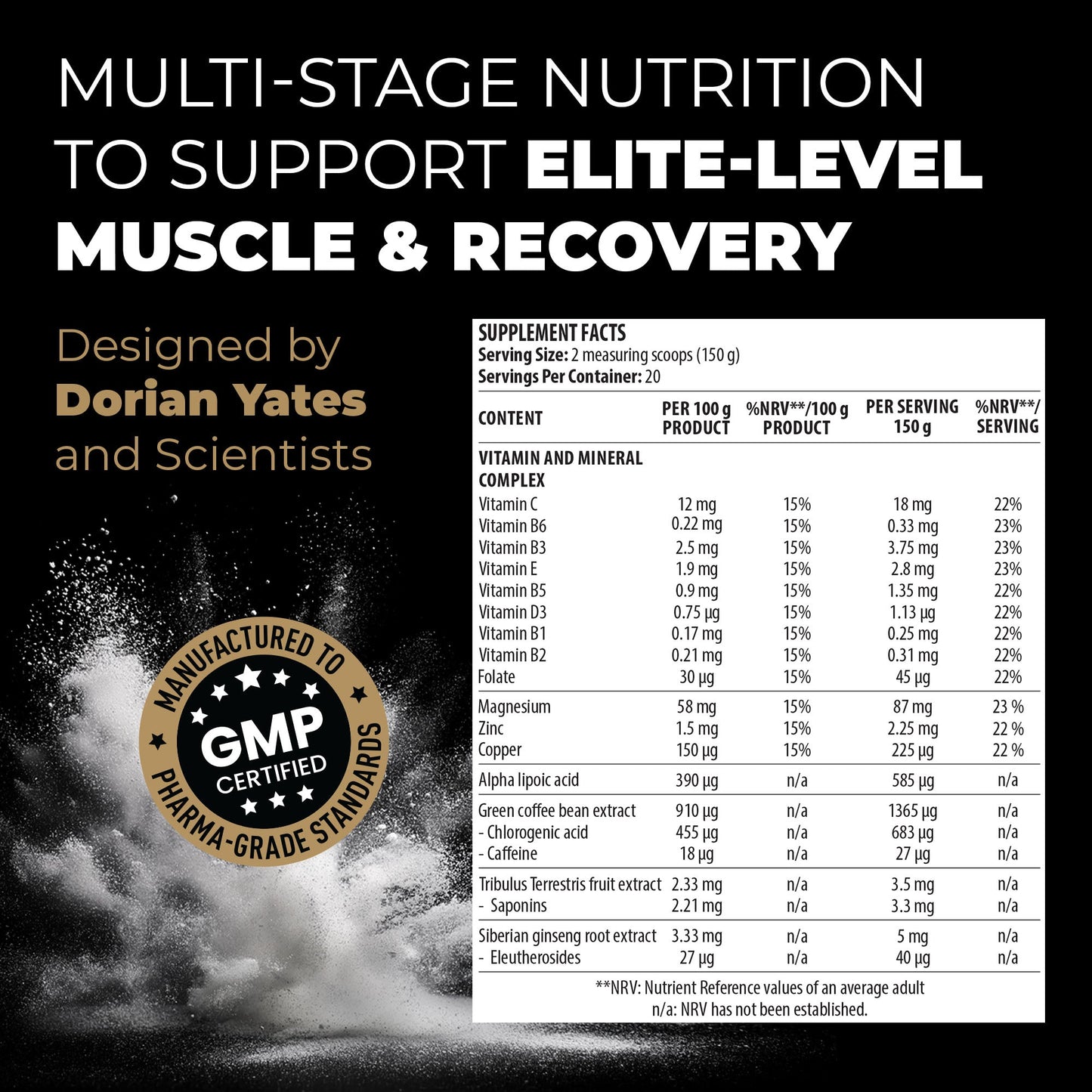 Mass Gainer Game Changer Mass 3Kg, 20 Servings