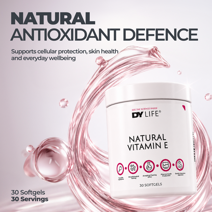 Natural Vitamin E DY Life, 30 Softgels, 30 Servings
