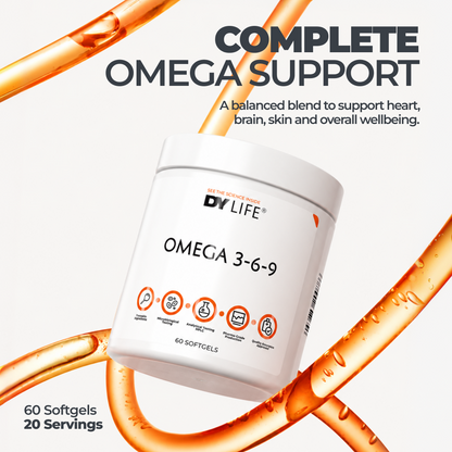 Omega 3-6-9 DY Life, 60 Softgels, 20 Servings