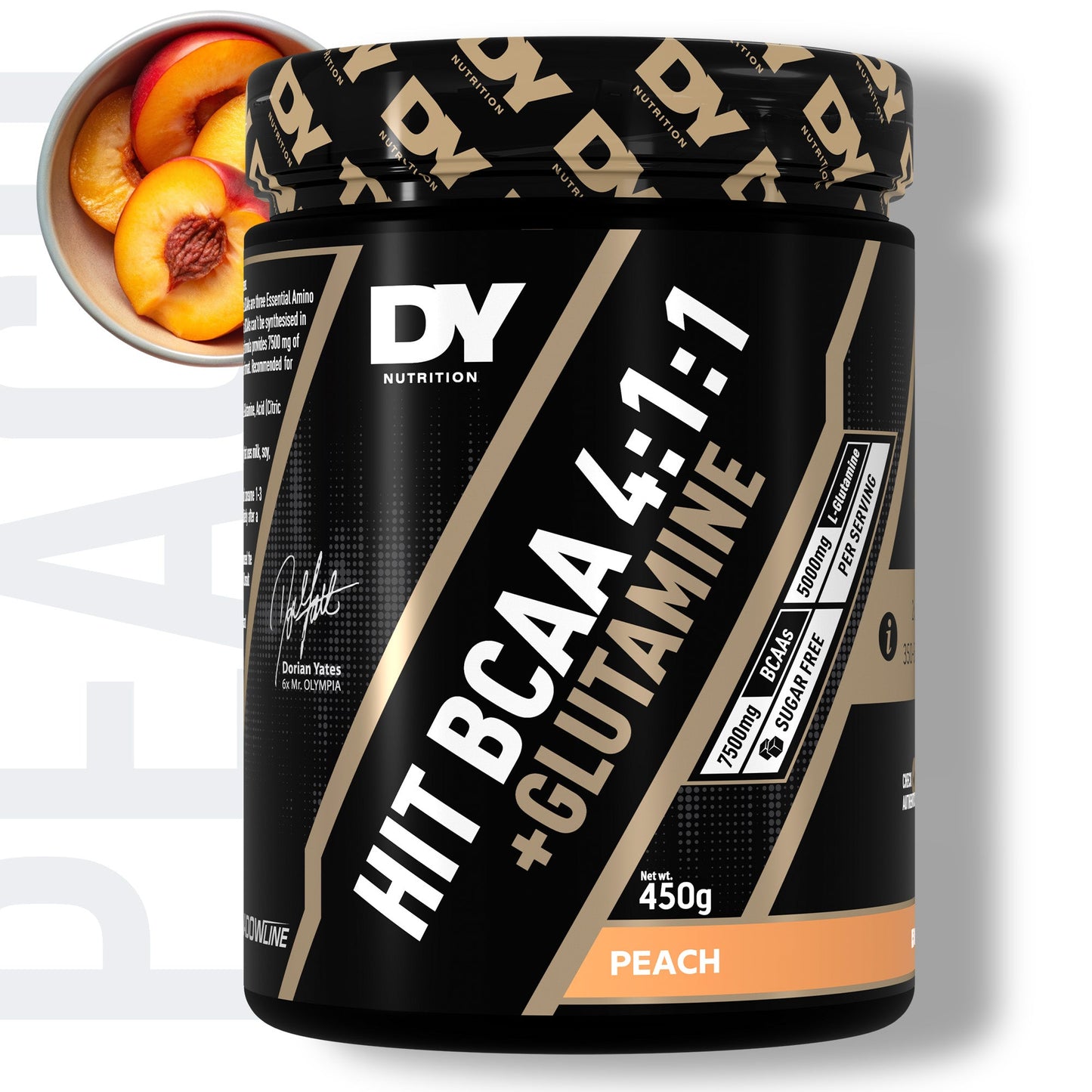 HIT BCAA 4:1:1 + Glutamine, 450g, 30 servings
