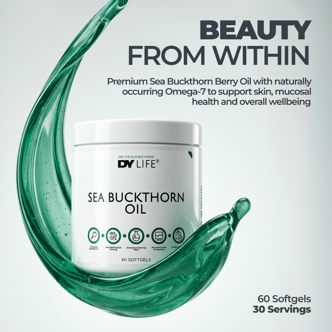 Sea Buckthorn Oil DY Life, 60 Softgels, 30 Servings