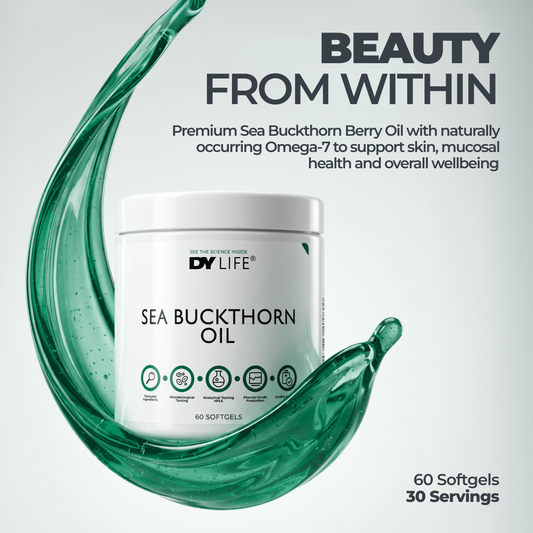 Sea Buckthorn Oil DY Life, 60 Softgels, 30 Servings