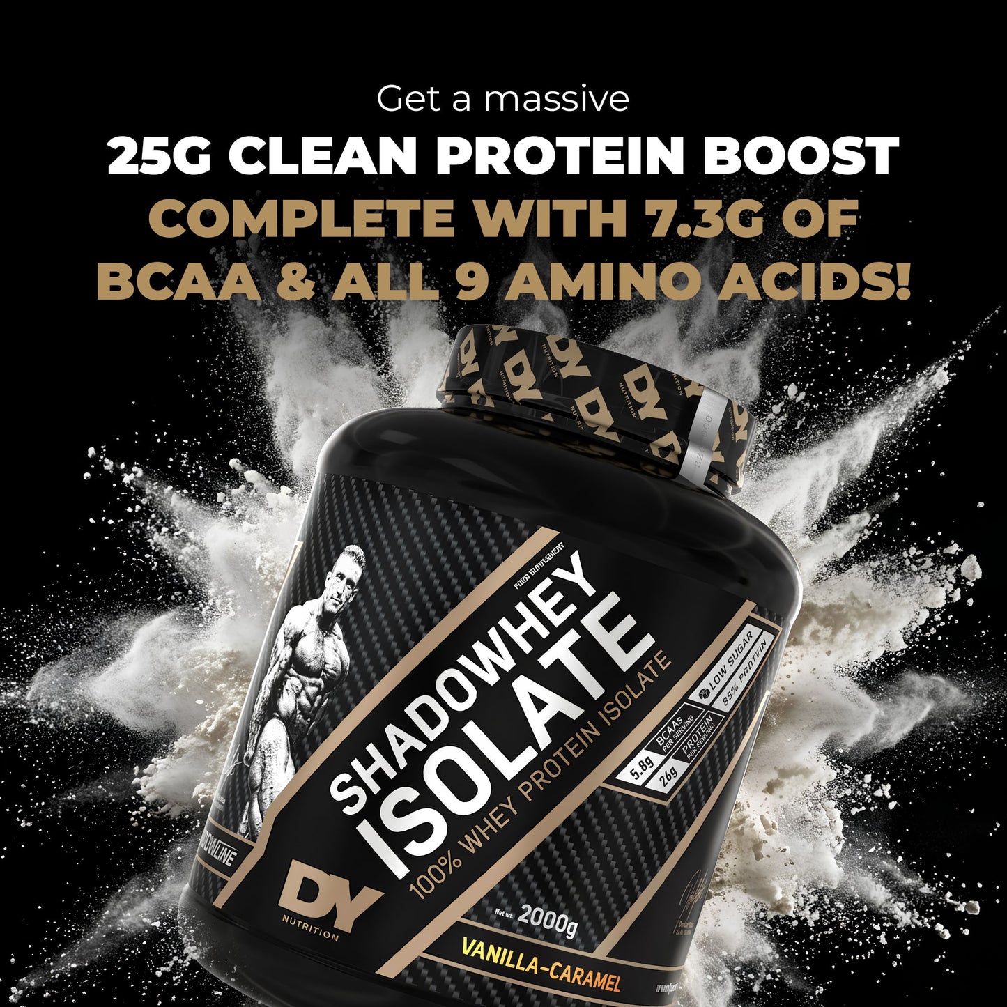 Whey Protein Shadowhey ISOLATE 2Kg, 66 Servings