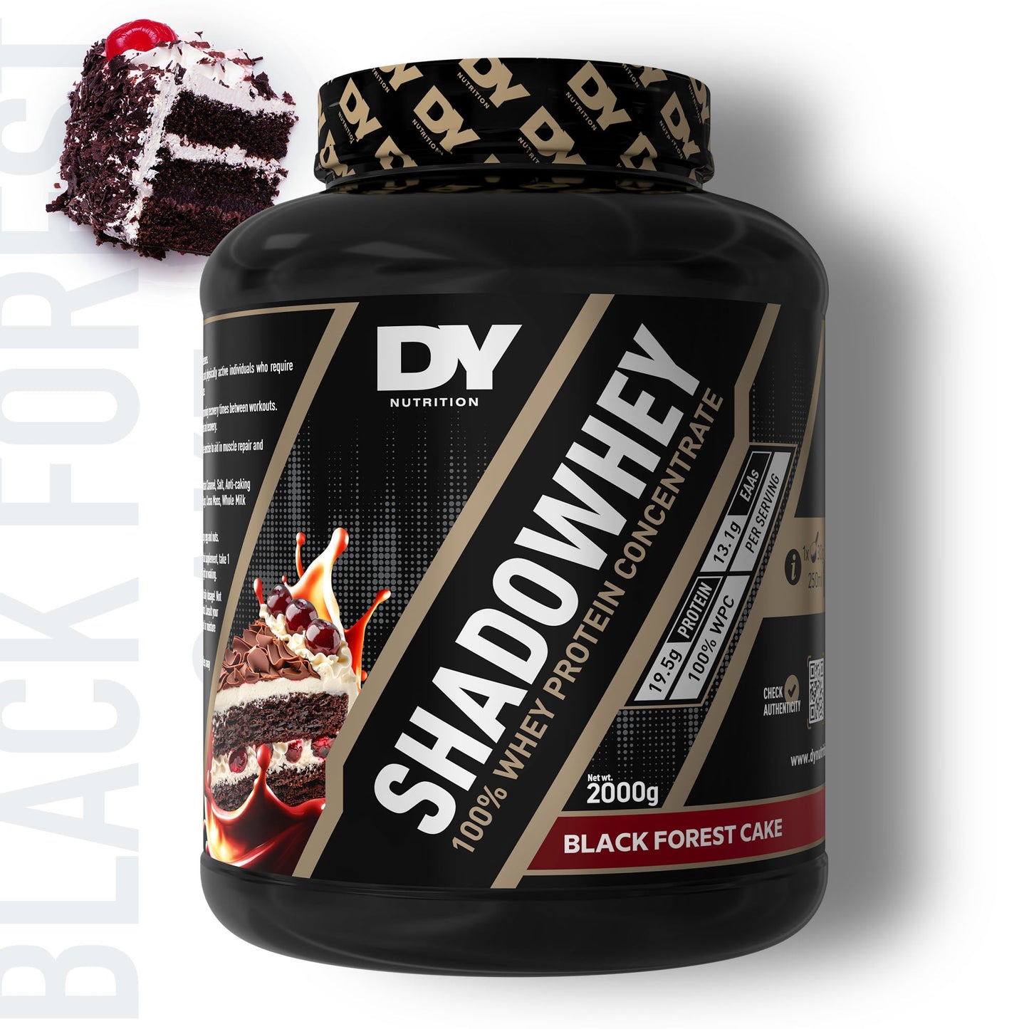 Whey Protein Shadowhey Concentrate 2Kg, 66 Servings