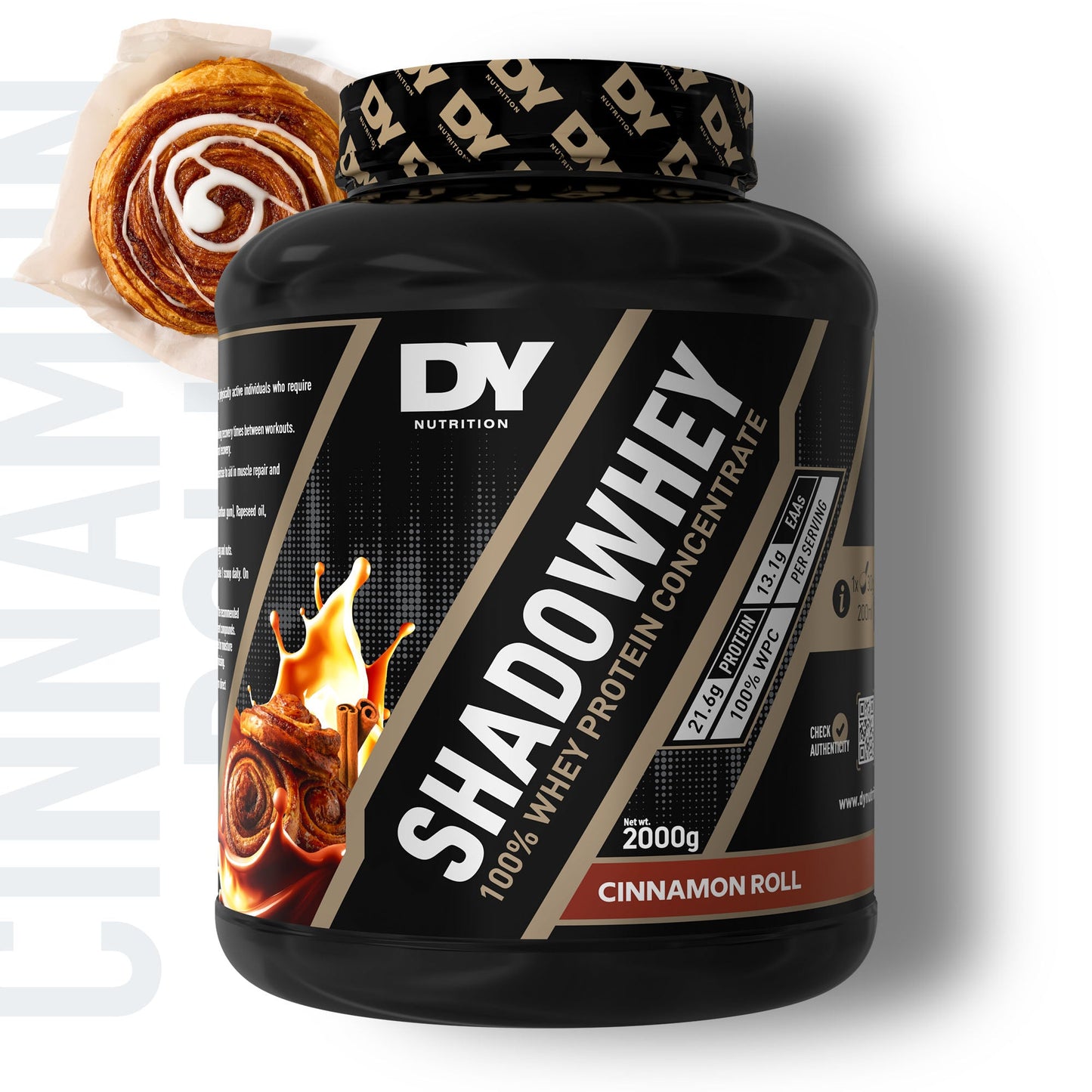 Whey Protein Shadowhey Concentrate 2Kg, 66 Servings