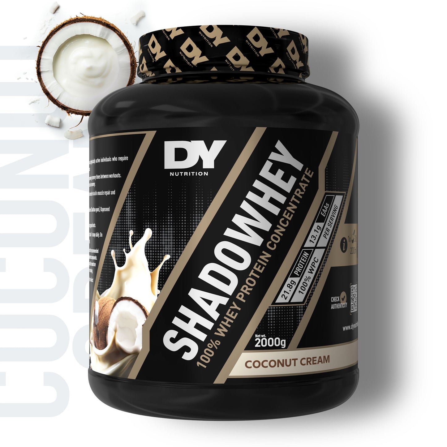 Whey Protein Shadowhey Concentrate 2Kg, 66 Servings