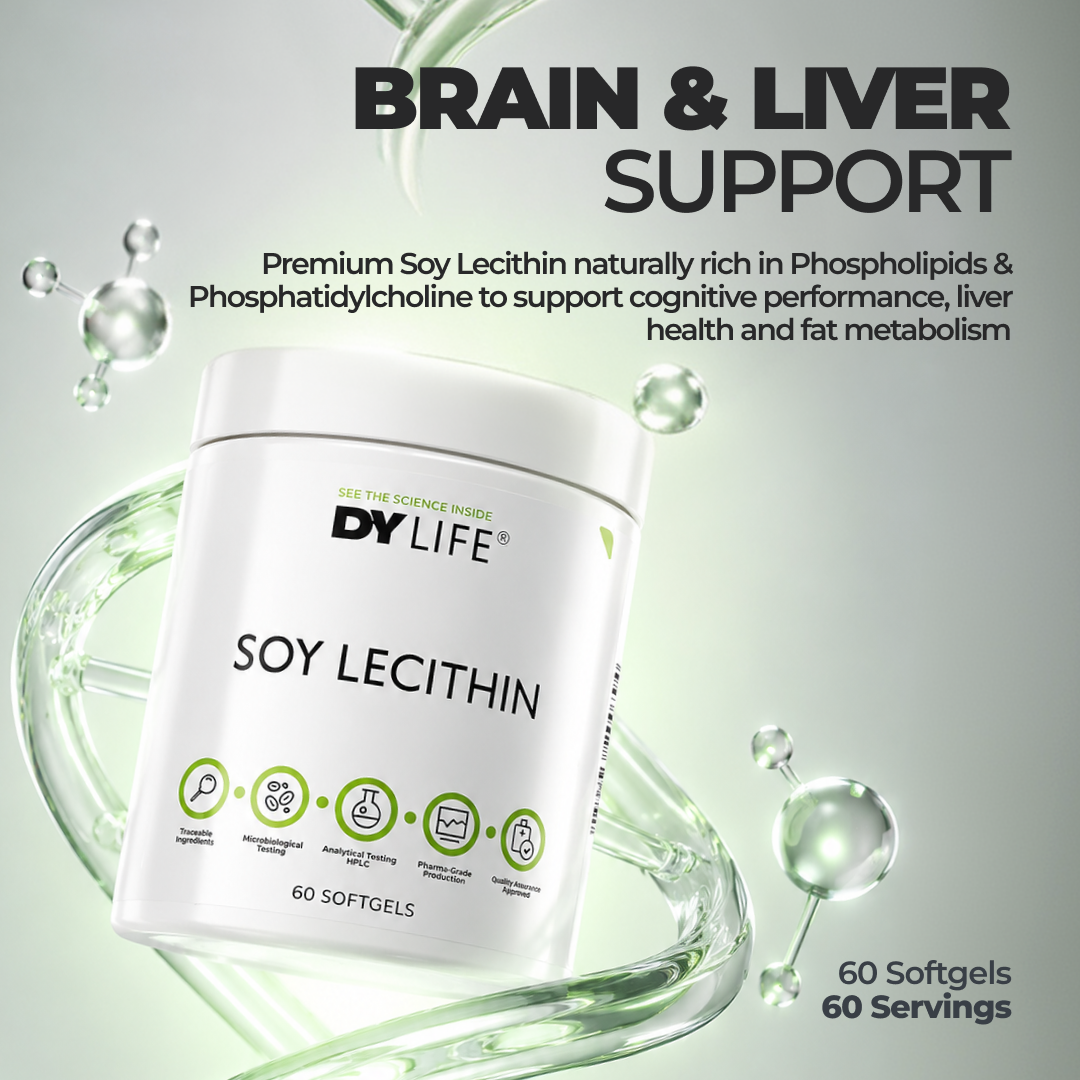 Soy Lecithin DY Life, 60 Softgels, 60 Servings