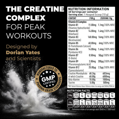 Creatine 400g, 40 Servings