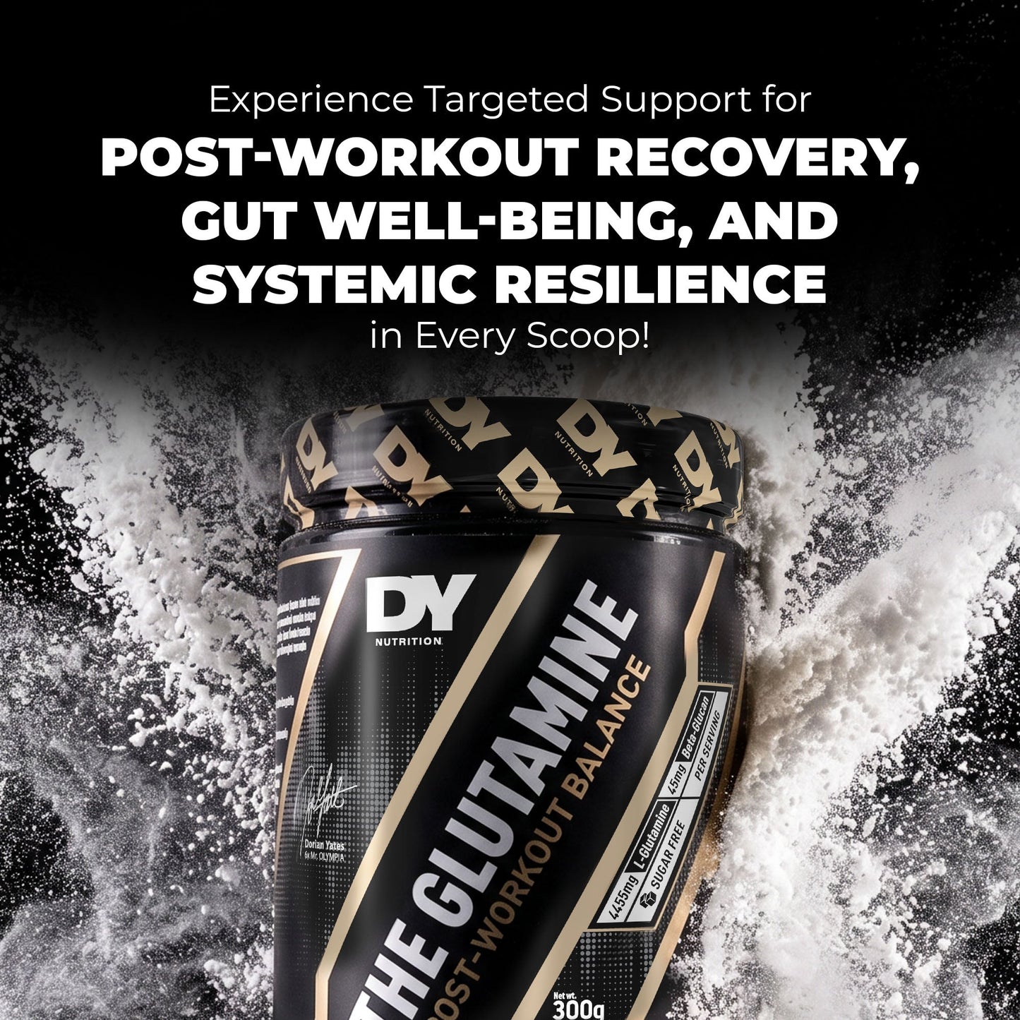 The Glutamine Recovery 300g, 66 Servings
